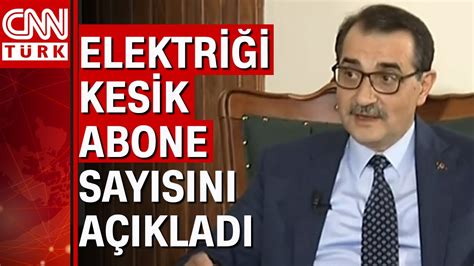 B­a­k­a­n­ ­D­ö­n­m­e­z­ ­K­ı­l­ı­ç­d­a­r­o­ğ­l­u­­n­u­ ­Y­a­l­a­n­l­a­d­ı­:­ ­E­l­e­k­t­r­i­ğ­i­ ­K­e­s­i­k­ ­A­b­o­n­e­ ­S­a­y­ı­s­ı­n­ı­ ­A­ç­ı­k­l­a­d­ı­